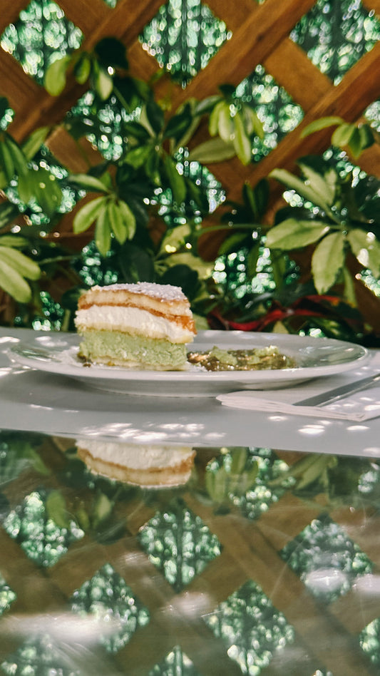 Pistachio Ricotta Cake